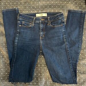 Abercrombie & Fitch High-waisted Skinny Jeans